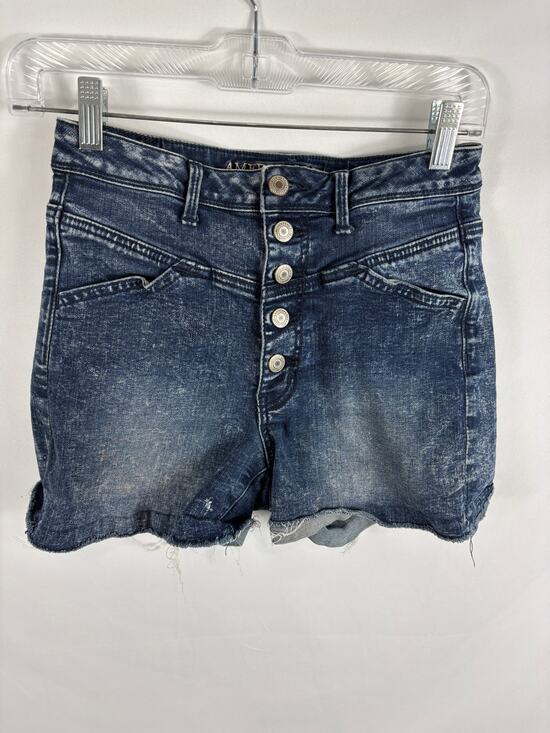 American Eagle Outfitters Pants - American Eagle Super Stretch Button Fly Jeans Shorts Size 4